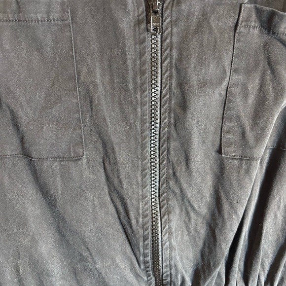 SMASH + TESS Sz S Who We Are Boiler Jumpsuit Zipper Cuffed Hem Short Sleeve - Picture 6 of 14